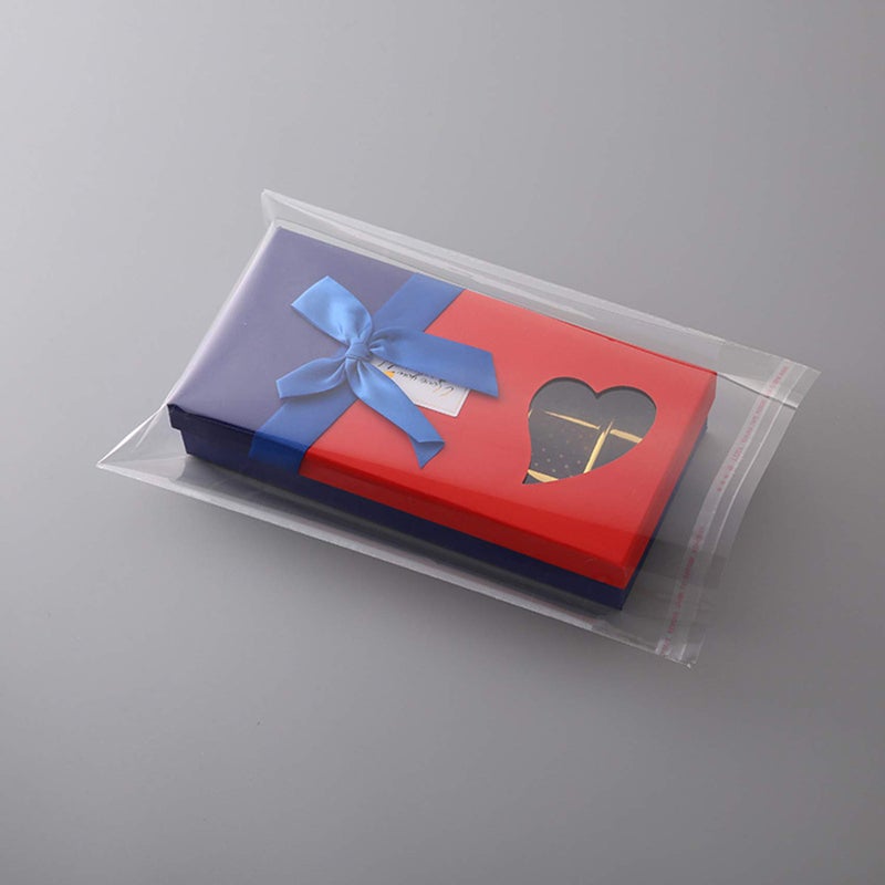 Morepack Self Sealing Cellophane Bags,4x9 Inches 200 Pcs Clear Resealable Cellophane Bags for Packaging Cookies, Favors and Products - Image 5